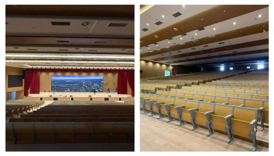后勤团队全力冲刺，学术新空间加速落成